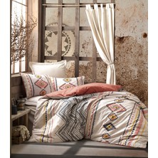 Cotton Box Ethnic Çift Kişilik Nevresim Takımı Felix Kiremit