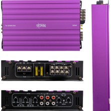 TITAN-804 4 Kanal Max 1600 Watt Oto Amfi-Anfi (4767) - 1OL7539-7161