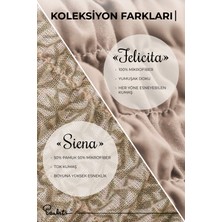 Paulato Lastikli Esnek ve Yıkanabilir Tek Kişilik Koltuk Örtüsü Koltuk Kılıfı -Gri