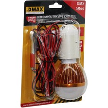 Seyyar - LED Lamba Akü Takviye Kablolu= 4mt 12V - 5W (4767) - 1OL5109-4518
