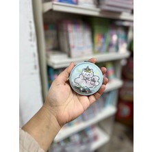Unicorn Figürlütaşınabilir Makyaj Aynası Çanta Aynası ve Cep Aynası Kapaklı