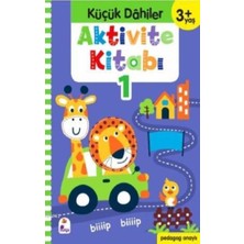 Küçük Dahiler Aktivite Kitabı 1 – 3+ Yaş (Pedagog Onaylı)