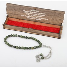 Kutulu 33 Lü Tesbih Yeşim Taşı