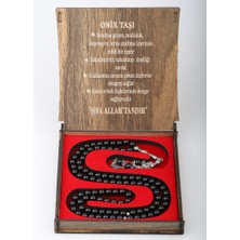 Kutulu 99 Lu Tesbih Oniks Taşı