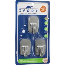 3pcs Dikdörtgen - Komple Metal  Yapışkan Askı  2kg Taşıma (4767) - 1OL2192-2837