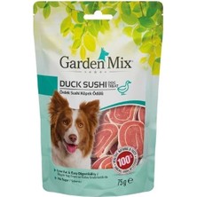 Garden Mix Ördekli Sushi Düşük Yağlı Şekersiz Köpek Ödül Maması 75 gr