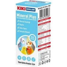 Kiki Excellent Mineral Plus Kuşlar Için Mineral Çözelti Sıvı Damla 25 ml