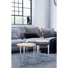 Hexa - Triad Orta Sehpa 4'lü Modül (45X45X45 Tek Modül Ölçüsü)