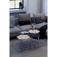 Hexa - Triad Orta Sehpa 4'lü Modül (45X45X45 Tek Modül Ölçüsü)