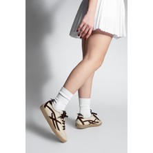 Marjin Kadın Sneaker Bağcıklı Spor Ayakkabı Alvena