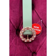 9059 Deri Taşlı Kemer Mint