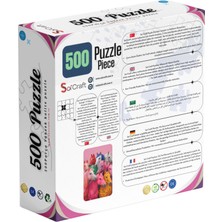 Soi Craft 500 Parça Puzzle Renkli Atlar