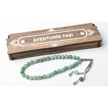 Kutulu 33 Lü Tesbih Aventurin Taşı
