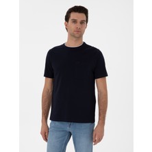 Cacharel Erkek Lacivert Regular Fit Cepli T-shirt 50310033-VR033