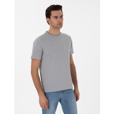 Cacharel Erkek Taş Regular Fit Cepli T-shirt 50310033-VR049