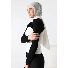 Balıkçı Yaka Boyunluklu Kolluk- Siyah