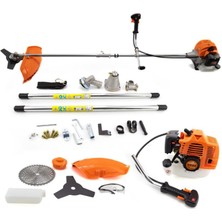 Branzeg Benzinli Ot Çalı Biçme 4.2kwa 6 Hp 9600 Dk Silindir Hacmi 62CC 40 Diş Bıçak (Testere)