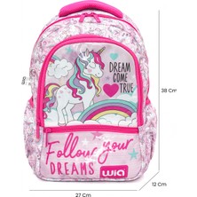 Wia Soft Unicorn Kız Çocuk Okul Seti
