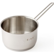 Oms Çelik Dökme Ağızlı Sütlük - 16 cm
