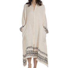 Gazel Kaftan Ham - Siyah