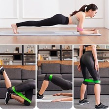 Buffer®  5li Egzersiz Direnç Bant Seti Pilates Crossfit Ekipmanları