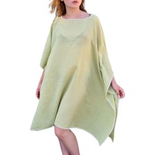 Düz Dikişli Tunik Yeşil