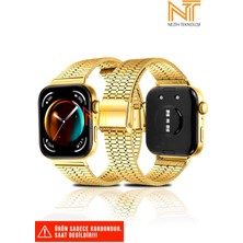 Huawei Fit 3 / Fit 4 / Fit 4 Pro Uyumlu New Design Paslanmaz Çelik Kordon