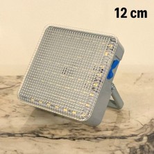 Buffer® Dış Mekan ve Kamp Için USB Ile Şarj Olan 4 Farklı Işık Modlu Güçlü Projektör Lamba 100W 2400 Mah