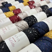 Paillette Pullu Polyester Makrome Ipi Polyester Pullu Makrome Ip Pullu Çanta Ipliği
