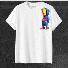 Unisex Oversize Efsane Yeni Sezon Simson Baskılı  1 Adet T-Shirt