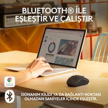 Logitech M240 Sessiz Kompakt Kablosuz Bluetooth Mouse - Siyah