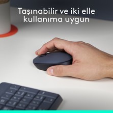 Logitech M170 USB Alıcılı Kablosuz Kompakt Mouse - Gri