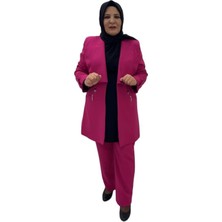 Büyük Beden Ikili Krep Takım