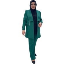 Büyük Beden Ikili Krep Takım