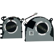 Notespare Xiaomi Uyumlu Mi Air Pro 13.3 Inch Cpu Gpu Fan Seti Versiyon 1 (Işlemci + Ekran Kartı Fanı)