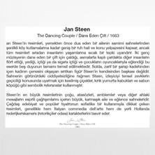 Dans Eden Çift (1663) Çerçeveli Poster
