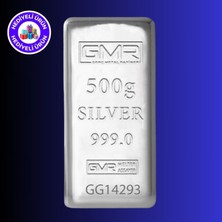 GMR E-Gümüş 500 gr Külçe Gümüş