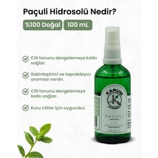 Paçuli Hidrosolü Doğadan Gelen Güçlü Dengeleyici Etki (100% Doğal Paçuli Suyu) 100ML