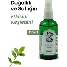 Paçuli Hidrosolü Doğadan Gelen Güçlü Dengeleyici Etki (100% Doğal Paçuli Suyu) 100ML