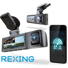 Rexing R316 4K Gps Wi-Fi Araç Kamerası + 64GB Sd Kart ve Acc Bağlantı Kiti