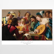 Konser (1623) Çerçeveli ve Çerçevesiz Poster