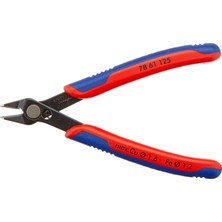 Elektronik Süper Kesiciler, Yumuşak Teller ve Fiber Optik Kablolar Için Elektronik Çapraz Kesiciler, Paslanmaya Karşı Perdahlanmış, 125 mm 78 61 125