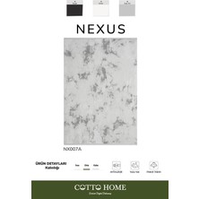 Nexus NX007A Krem Halı Modern Desen Antialerjik Pamuk Taban Salon Halısı Yatak Odası Mutfak Koridor