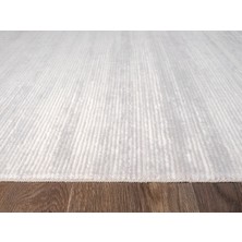 Armony AR003A Gri Halı Modern Desenli Akrilik Pamuk Taban Tozu Az Salon Halısı Yatak odası koridor