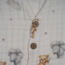 Beberotti Müslin Yelek %100 Pamuk- Happy Bear