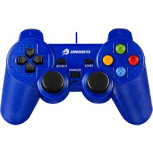 Gamebooster GB-J101B Mavi Kablolu Gamepad