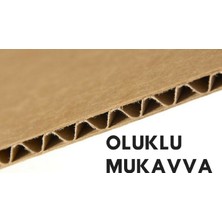 50X70CM Oluklu Mukavva (20ADET) 3mm Karton (Proje-Puzzle-Tuval-Maket-Okul-Hobi-Çerçeve Kartonu)