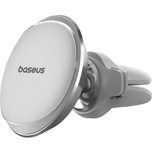 Baseus Air Magnetic Araç Tutucu - Gümüş