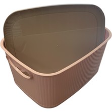 Plastik 10L Kapaklı Sepet