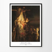 Çarmıhtan İniş (1652) Çerçeveli ve Çerçevesiz Poster
